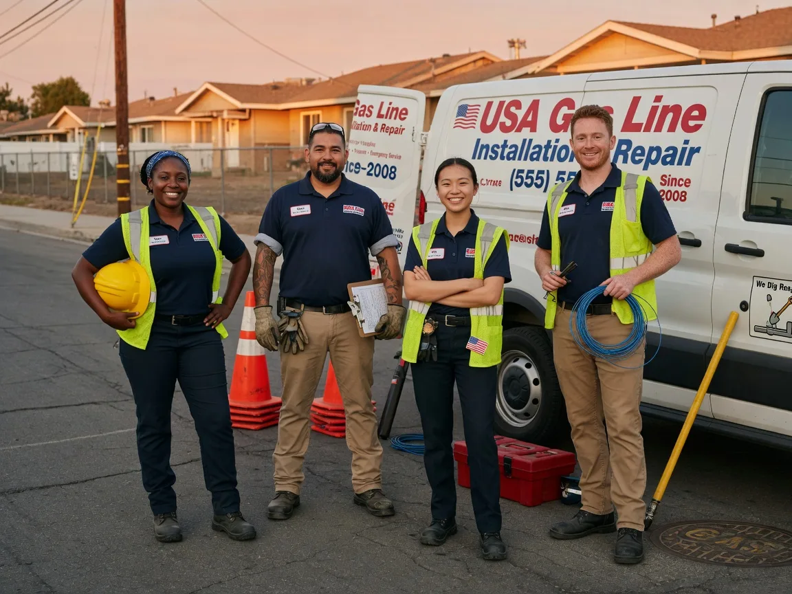 Gas Line Installation company in Baker, WV